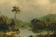 Frederic Edwin Church Tropical Landscape oil on canvas